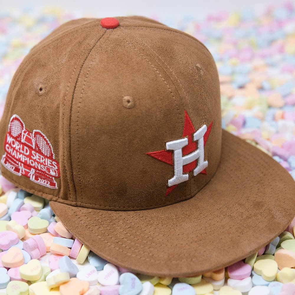 Houston Astros "Chocolate Covered Cherry " Fitted Hat